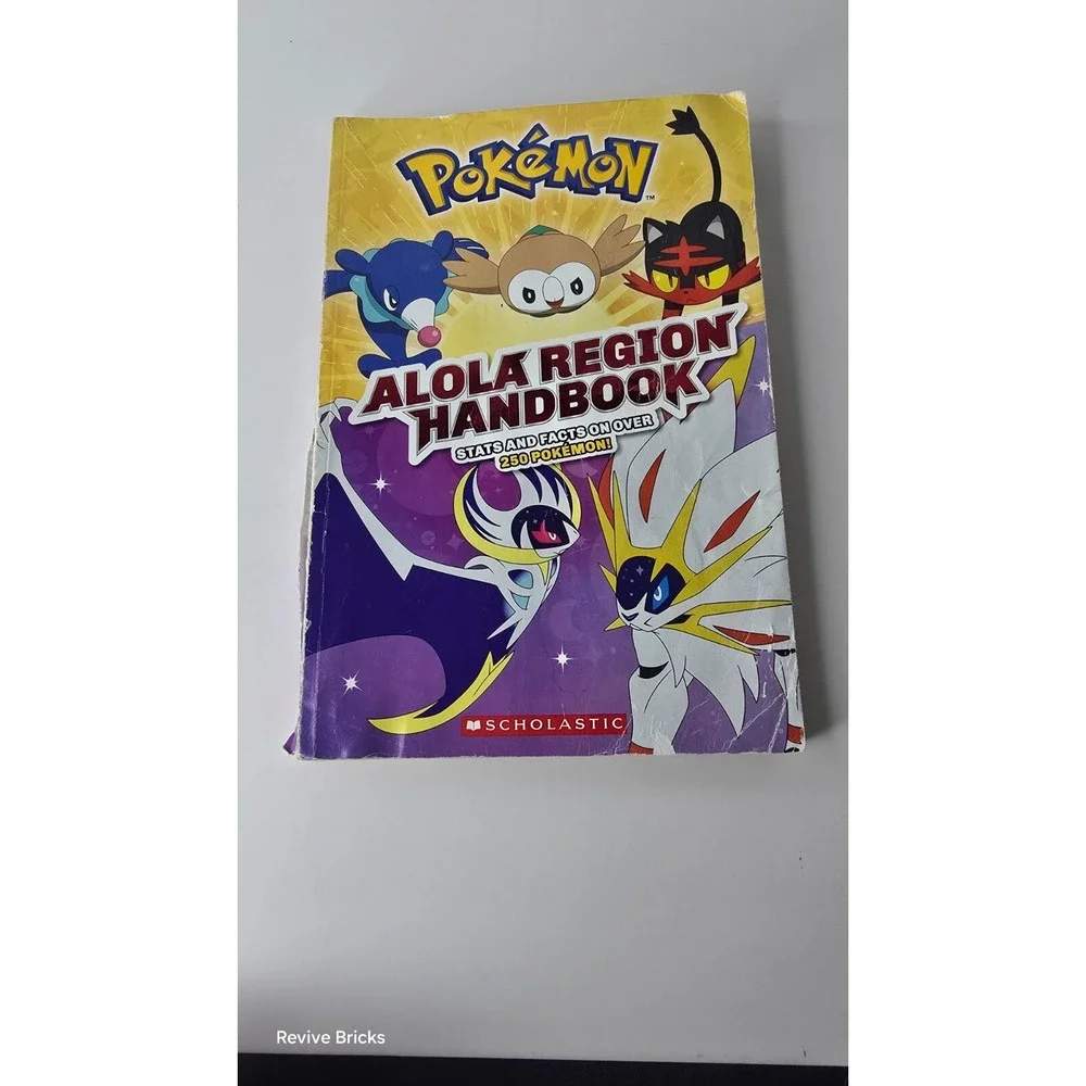 Alola Region Handbook (Pokémon) by Scholastic (2017, Trade Paperback)‎